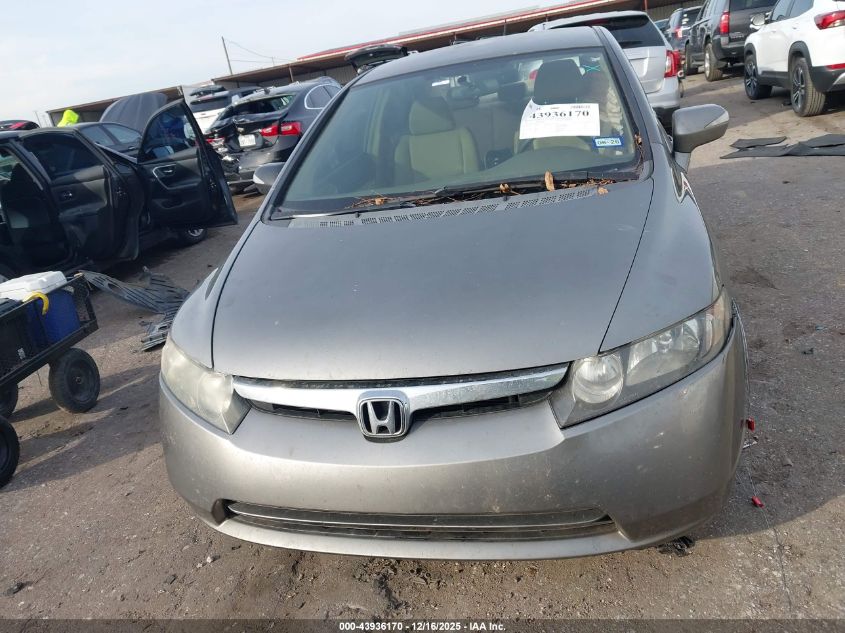 2007 Honda Civic Hybrid VIN: JHMFA36287S029888 Lot: 43936170