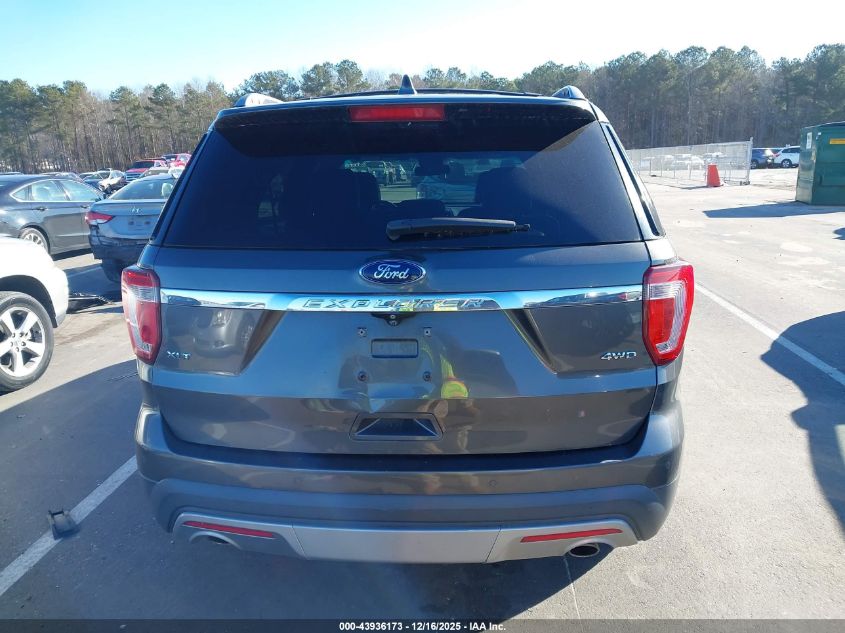 2016 Ford Explorer Xlt VIN: 1FM5K8D8XGGA02639 Lot: 43936173