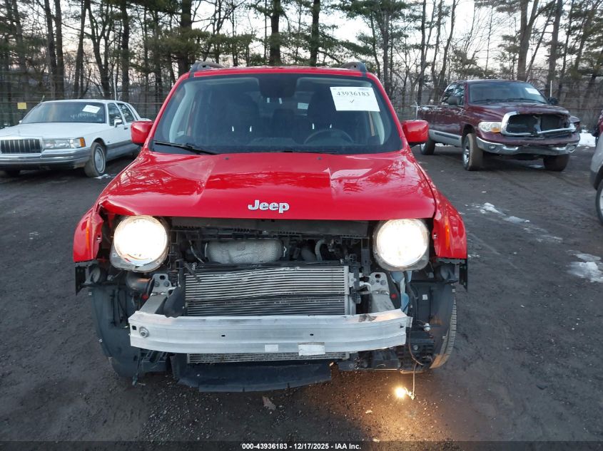 2018 Jeep Renegade Latitude 4X4 VIN: ZACCJBBB0JPH83420 Lot: 43936183