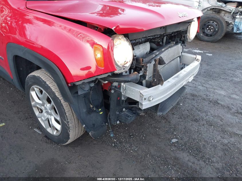 2018 Jeep Renegade Latitude 4X4 VIN: ZACCJBBB0JPH83420 Lot: 43936183