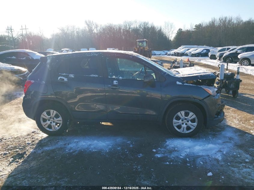 2019 Chevrolet Trax Ls VIN: 3GNCJKSB2KL175030 Lot: 43936184