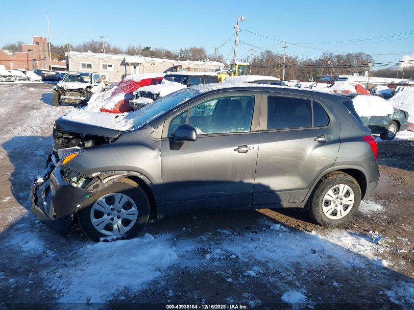 2019 Chevrolet Trax Ls VIN: 3GNCJKSB2KL175030 Lot: 43936184