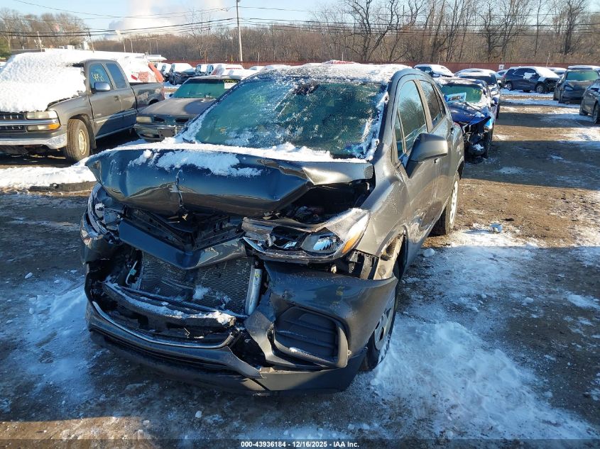 2019 Chevrolet Trax Ls VIN: 3GNCJKSB2KL175030 Lot: 43936184