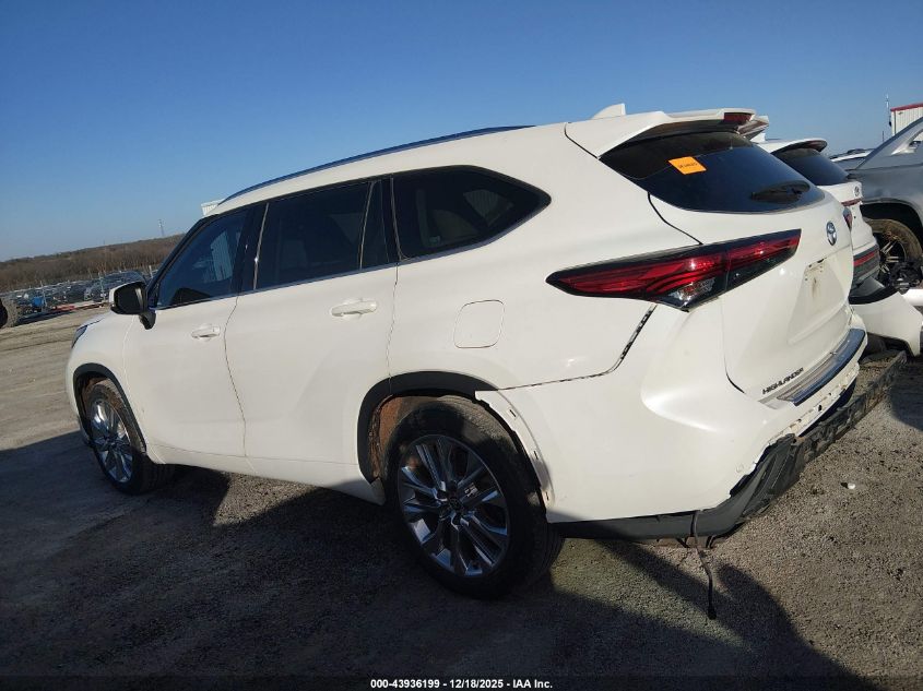 2020 Toyota Highlander Limited VIN: 5TDYZRAH5LS023650 Lot: 43936199