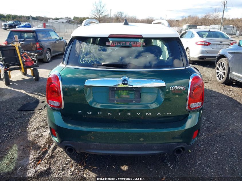 2019 Mini Countryman Cooper S VIN: WMZYT3C53K3E94703 Lot: 43936200