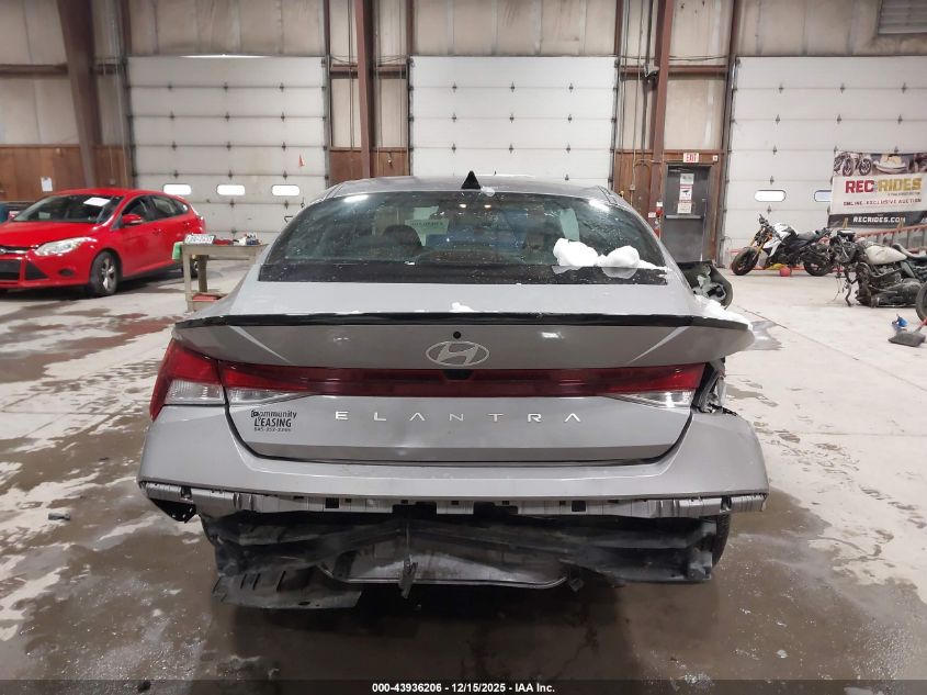 2025 Hyundai Elantra Sel Sport VIN: KMHLM4DG3SU899816 Lot: 43936206