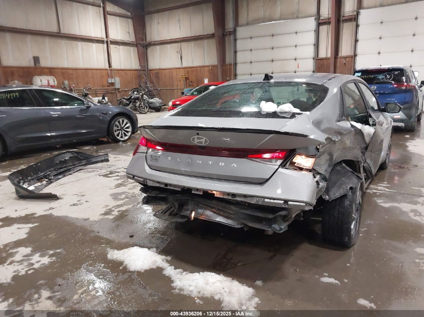 2025 Hyundai Elantra Sel Sport VIN: KMHLM4DG3SU899816 Lot: 43936206