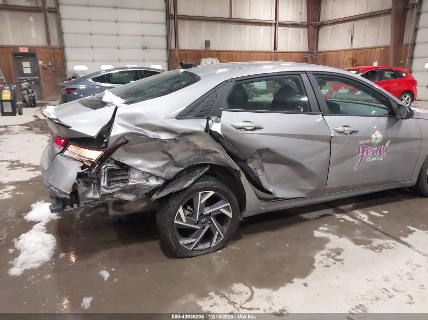 2025 Hyundai Elantra Sel Sport VIN: KMHLM4DG3SU899816 Lot: 43936206