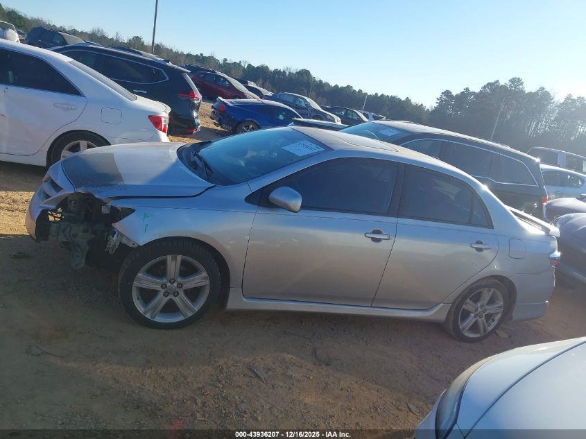 2013 Toyota Corolla S VIN: 5YFBU4EE8DP090762 Lot: 43936207