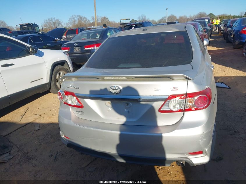 2013 Toyota Corolla S VIN: 5YFBU4EE8DP090762 Lot: 43936207