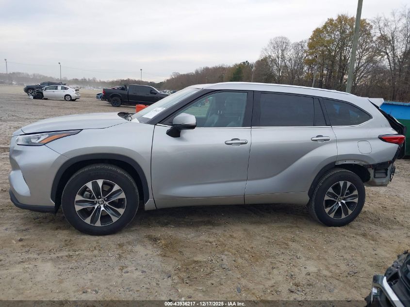 2020 Toyota Highlander Xle VIN: 5TDGZRAH3LS505786 Lot: 43936217