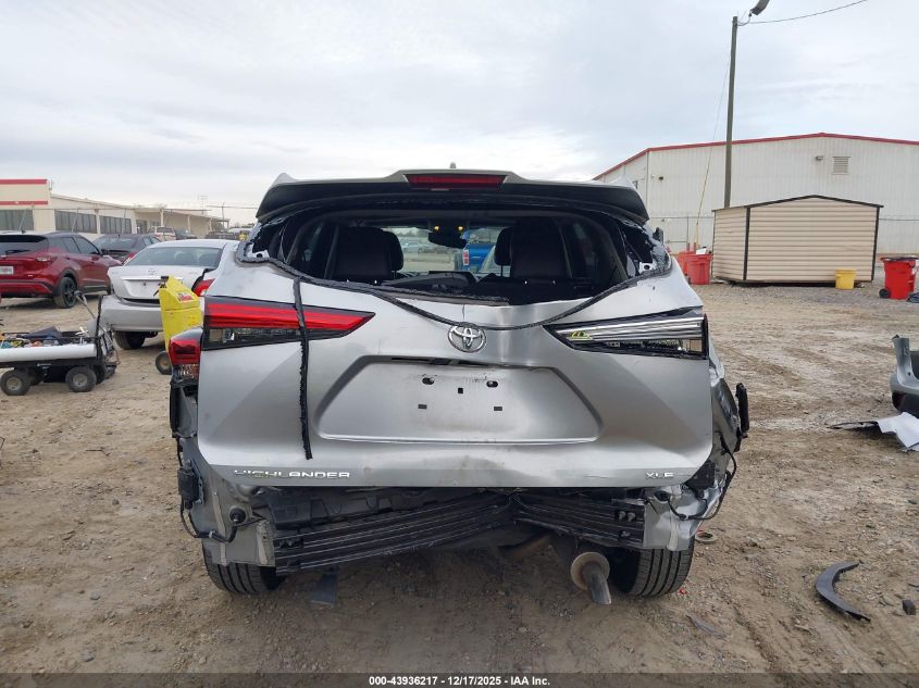 2020 Toyota Highlander Xle VIN: 5TDGZRAH3LS505786 Lot: 43936217