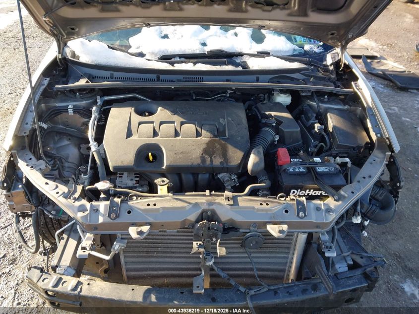 2019 Toyota Corolla Le VIN: 2T1BURHEXKC197463 Lot: 43936219