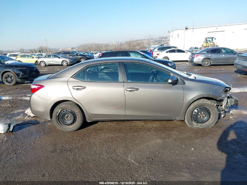 2019 Toyota Corolla Le VIN: 2T1BURHEXKC197463 Lot: 43936219