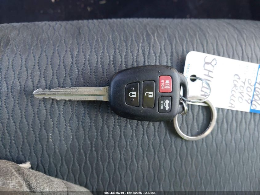 2019 Toyota Corolla Le VIN: 2T1BURHEXKC197463 Lot: 43936219