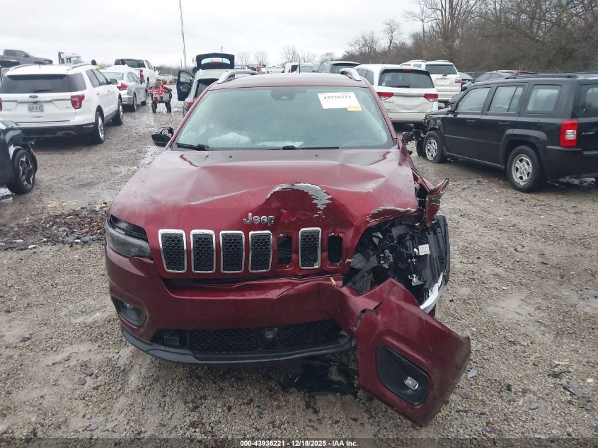 2021 Jeep Cherokee Latitude Lux 4X4 VIN: 1C4PJMMX1MD128837 Lot: 43936221