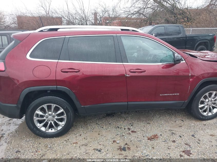 2021 Jeep Cherokee Latitude Lux 4X4 VIN: 1C4PJMMX1MD128837 Lot: 43936221