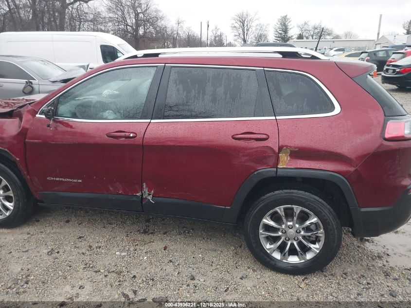 2021 Jeep Cherokee Latitude Lux 4X4 VIN: 1C4PJMMX1MD128837 Lot: 43936221