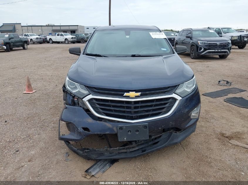 2018 Chevrolet Equinox Ls VIN: 3GNAXHEV0JS603812 Lot: 43936222