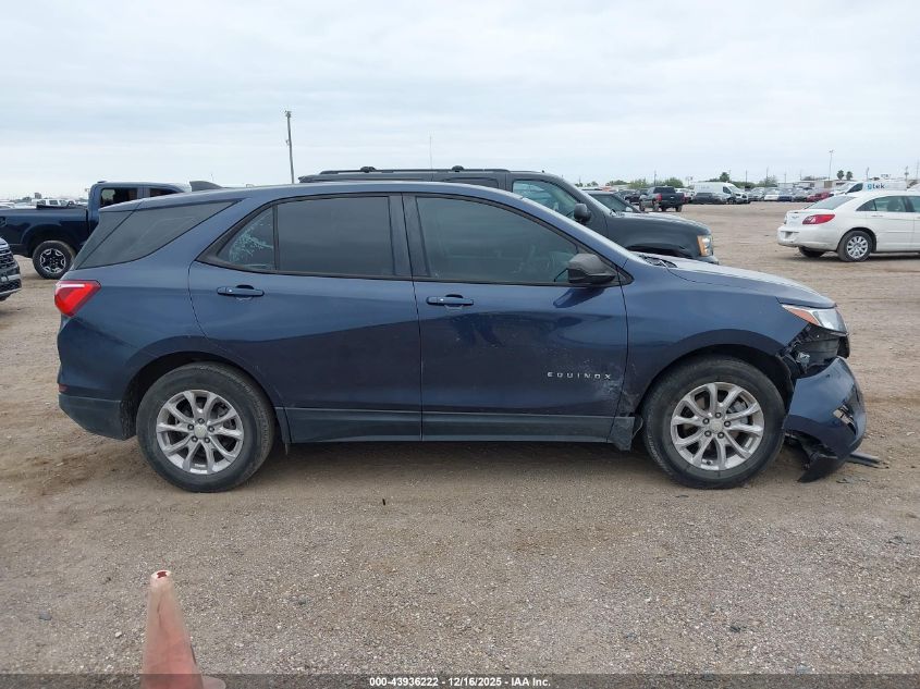 2018 Chevrolet Equinox Ls VIN: 3GNAXHEV0JS603812 Lot: 43936222