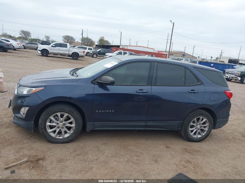 2018 Chevrolet Equinox Ls VIN: 3GNAXHEV0JS603812 Lot: 43936222