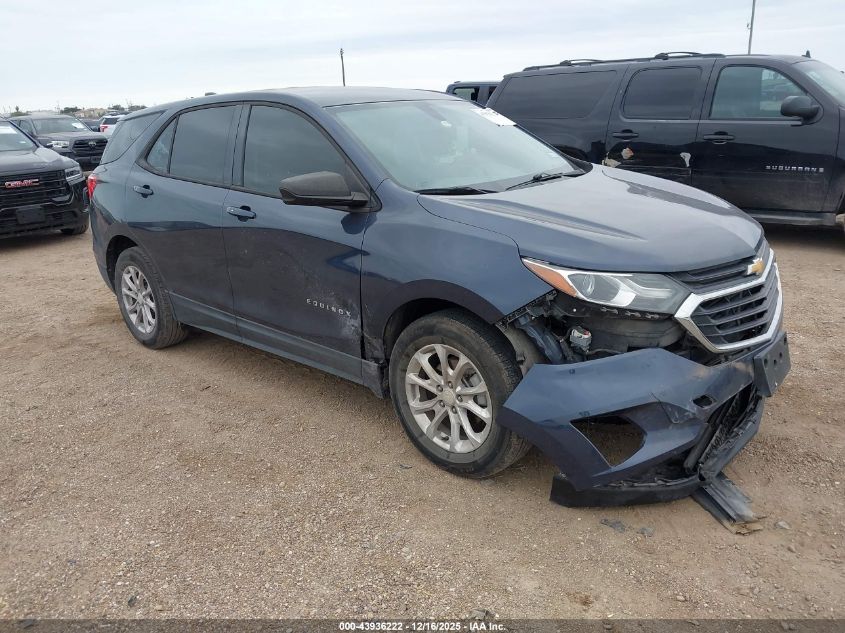 2018 Chevrolet Equinox Ls VIN: 3GNAXHEV0JS603812 Lot: 43936222