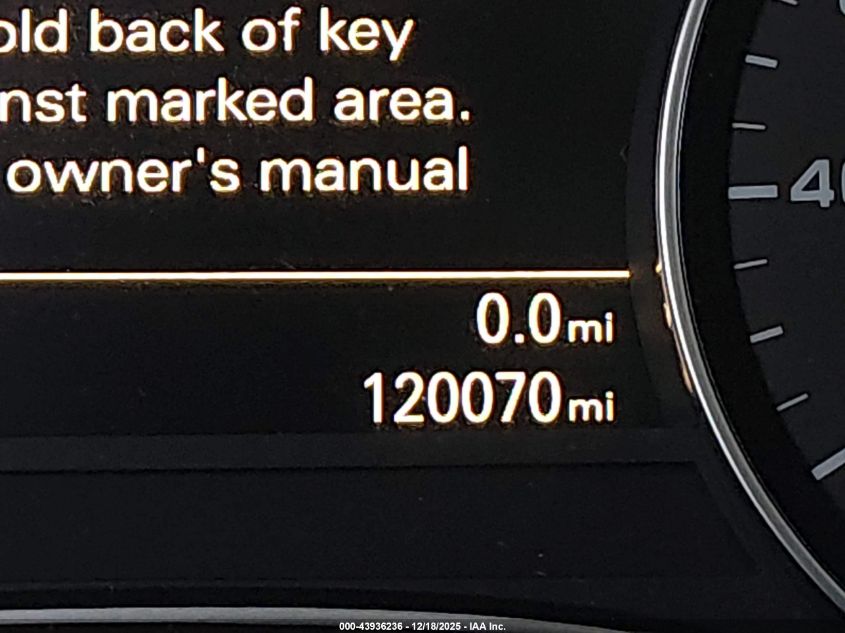 2013 Audi A6 3.0T Premium VIN: WAUHGAFCXDN120965 Lot: 43936236