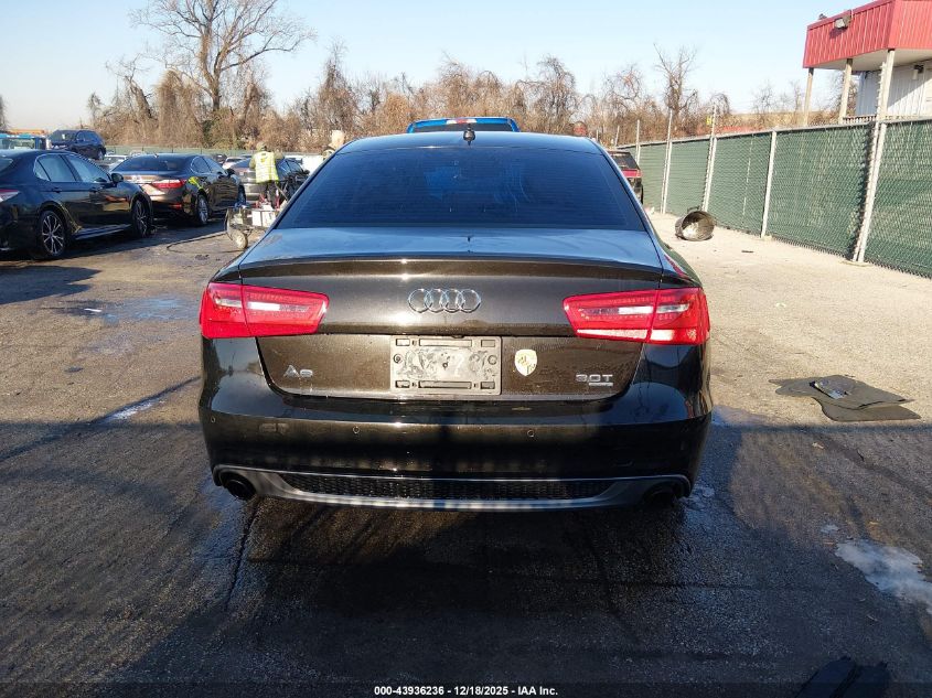 2013 Audi A6 3.0T Premium VIN: WAUHGAFCXDN120965 Lot: 43936236