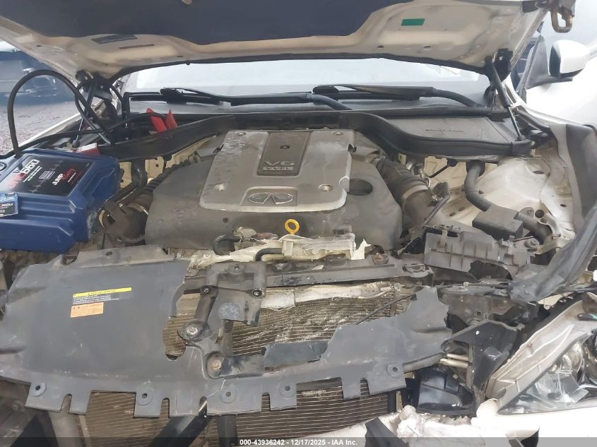 2013 Infiniti G37X VIN: JN1CV6EL2DM982829 Lot: 43936242