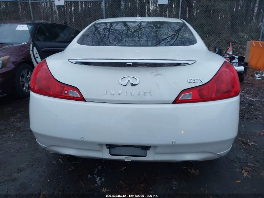 2013 Infiniti G37X VIN: JN1CV6EL2DM982829 Lot: 43936242