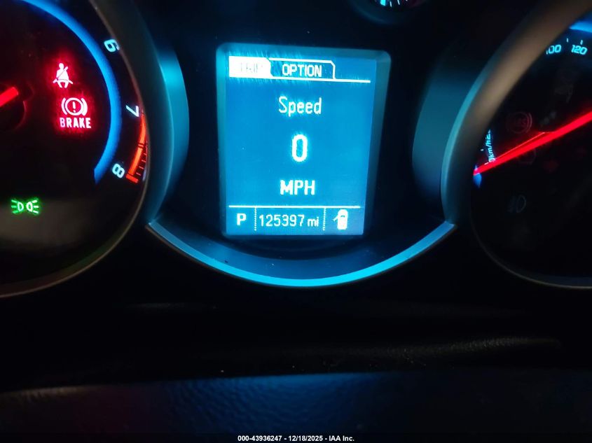 2015 Chevrolet Cruze 2Lt Auto VIN: 1G1PE5SB2F7121939 Lot: 43936247