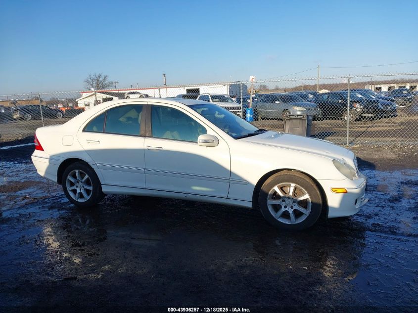 2007 Mercedes-Benz C 280 Luxury 4Matic VIN: WDBRF92H17F902918 Lot: 43936257