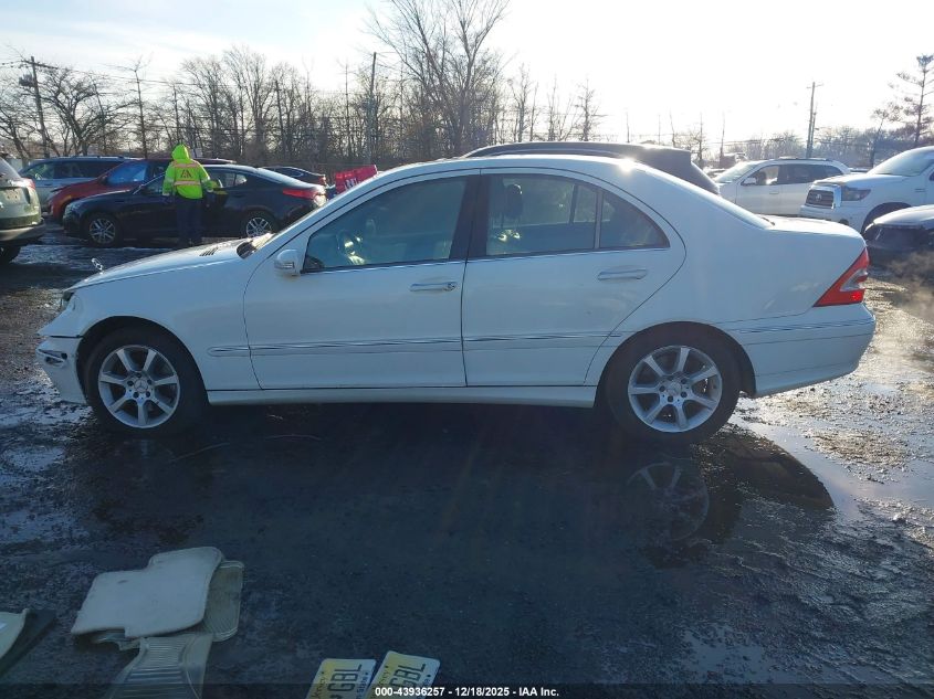 2007 Mercedes-Benz C 280 Luxury 4Matic VIN: WDBRF92H17F902918 Lot: 43936257