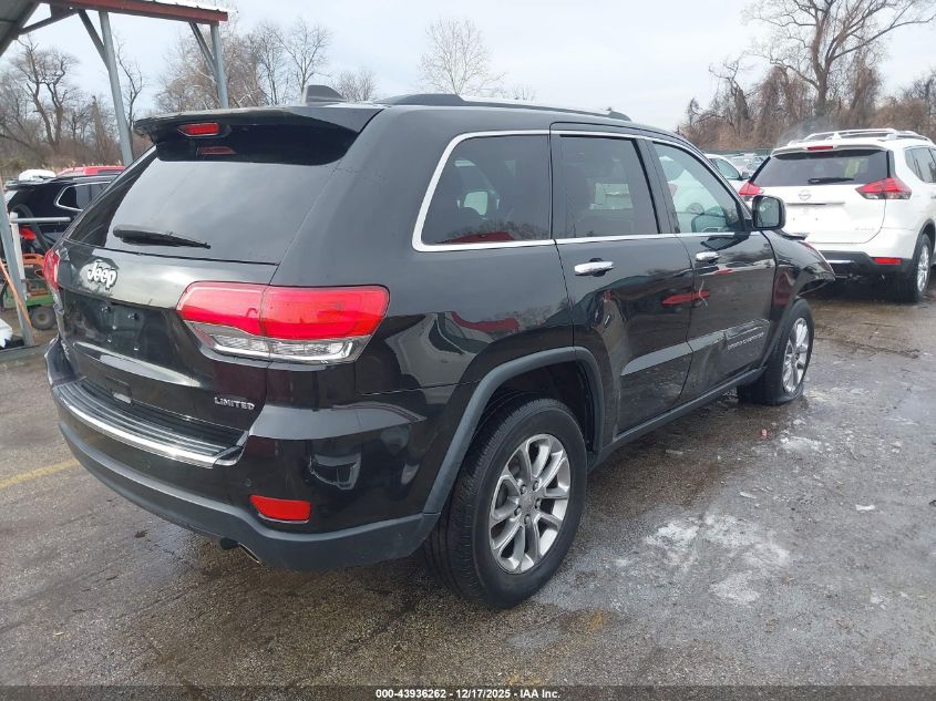 2015 Jeep Grand Cherokee Limited VIN: 1C4RJFBG8FC892877 Lot: 43936262