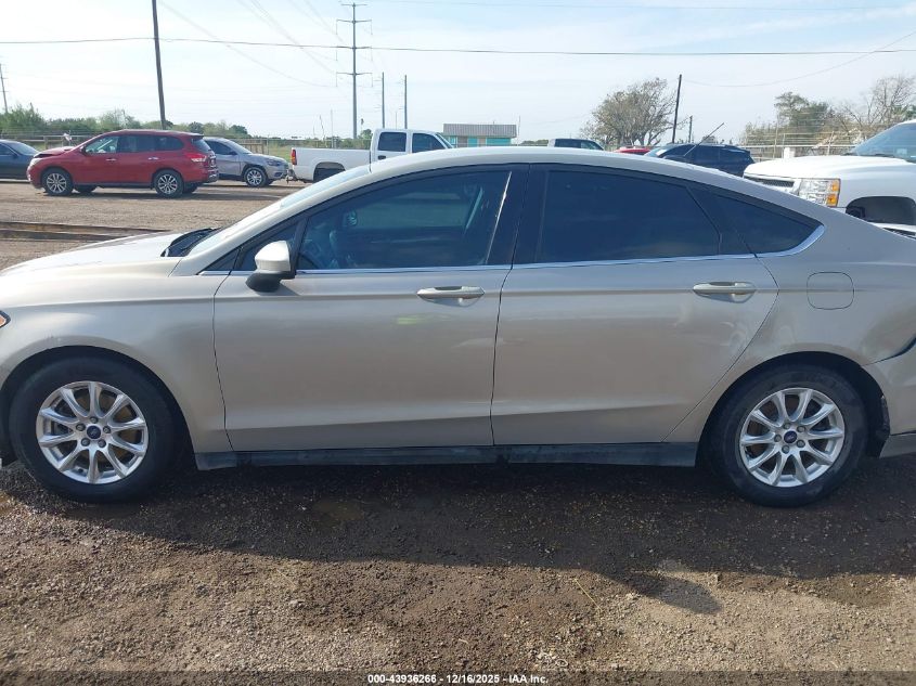2016 Ford Fusion S VIN: 3FA6P0G74GR213901 Lot: 43936266