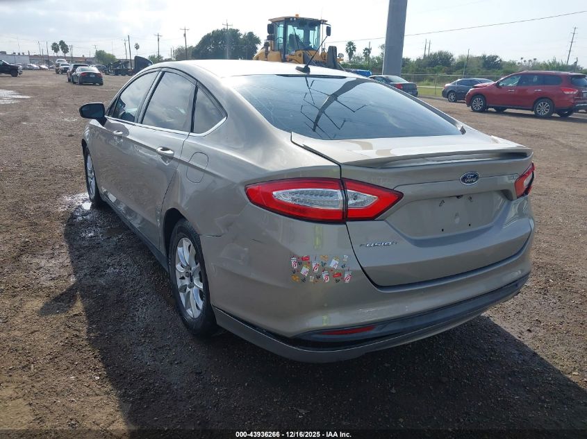 2016 Ford Fusion S VIN: 3FA6P0G74GR213901 Lot: 43936266