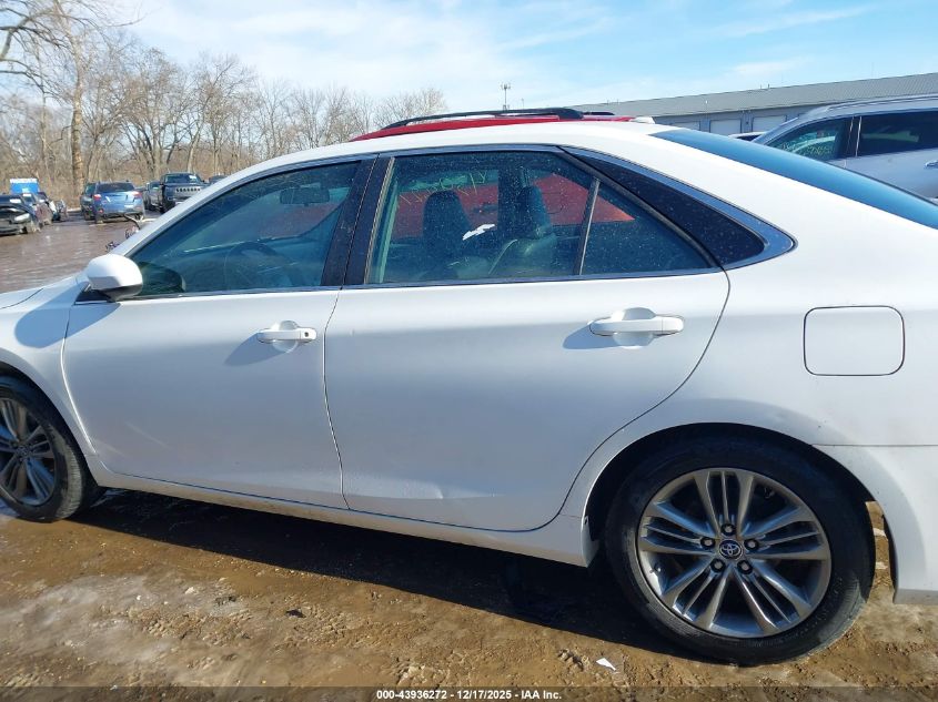 2015 Toyota Camry Se VIN: 4T1BF1FKXFU887724 Lot: 43936272