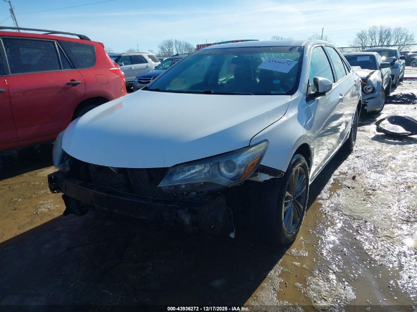 2015 Toyota Camry Se VIN: 4T1BF1FKXFU887724 Lot: 43936272
