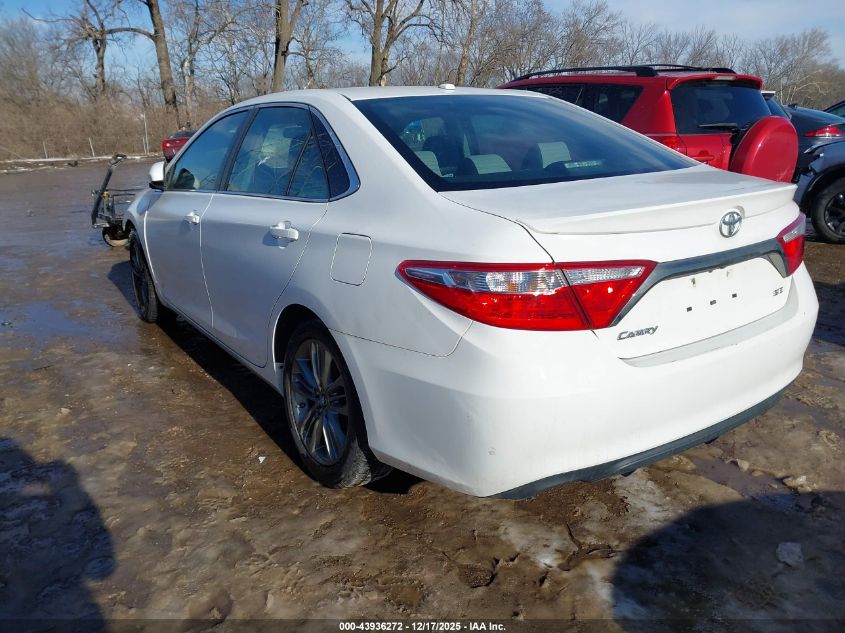 2015 Toyota Camry Se VIN: 4T1BF1FKXFU887724 Lot: 43936272
