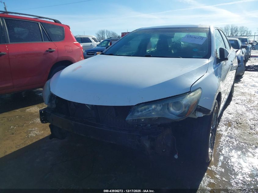 2015 Toyota Camry Se VIN: 4T1BF1FKXFU887724 Lot: 43936272