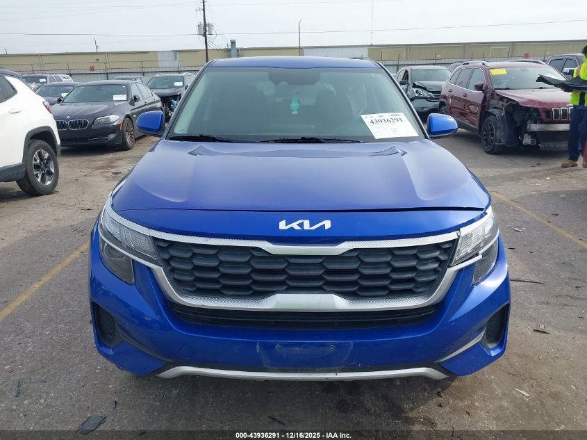 2023 Kia Seltos Lx VIN: KNDEPCAA3P7380074 Lot: 43936291