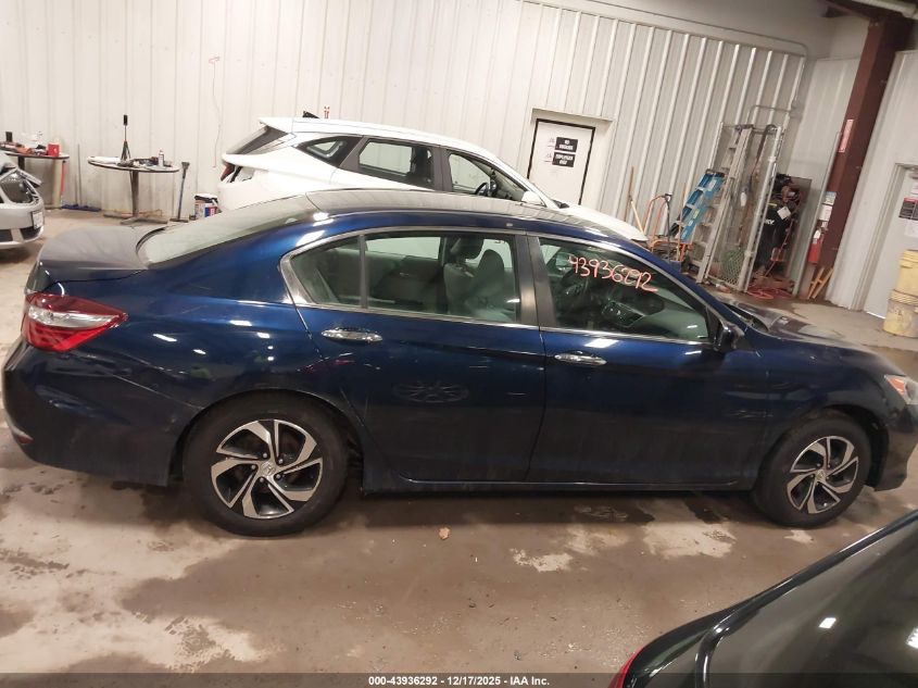 2017 Honda Accord Lx VIN: 1HGCR2F36HA262774 Lot: 43936292