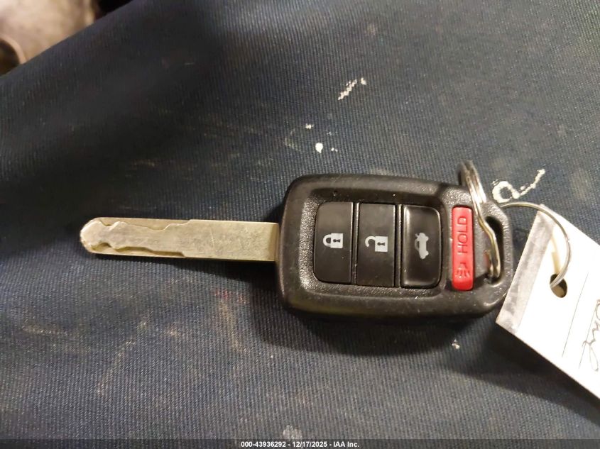 2017 Honda Accord Lx VIN: 1HGCR2F36HA262774 Lot: 43936292