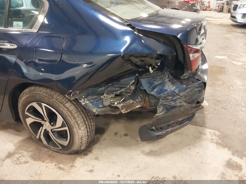 2017 Honda Accord Lx VIN: 1HGCR2F36HA262774 Lot: 43936292