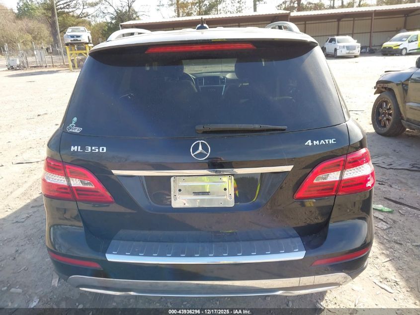 2013 Mercedes-Benz Ml 350 4Matic VIN: 4JGDA5HB8DA160222 Lot: 43936296