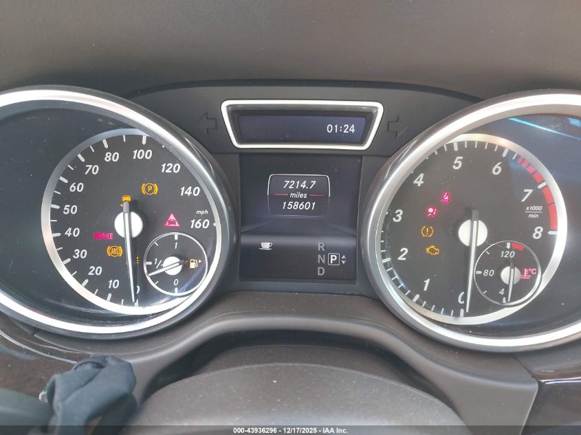 2013 Mercedes-Benz Ml 350 4Matic VIN: 4JGDA5HB8DA160222 Lot: 43936296