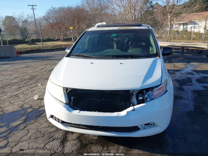 2013 Honda Odyssey Ex-L VIN: 5FNRL5H67DB035162 Lot: 43936312