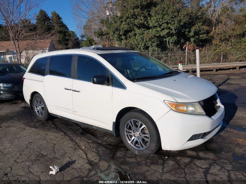 2013 Honda Odyssey Ex-L VIN: 5FNRL5H67DB035162 Lot: 43936312