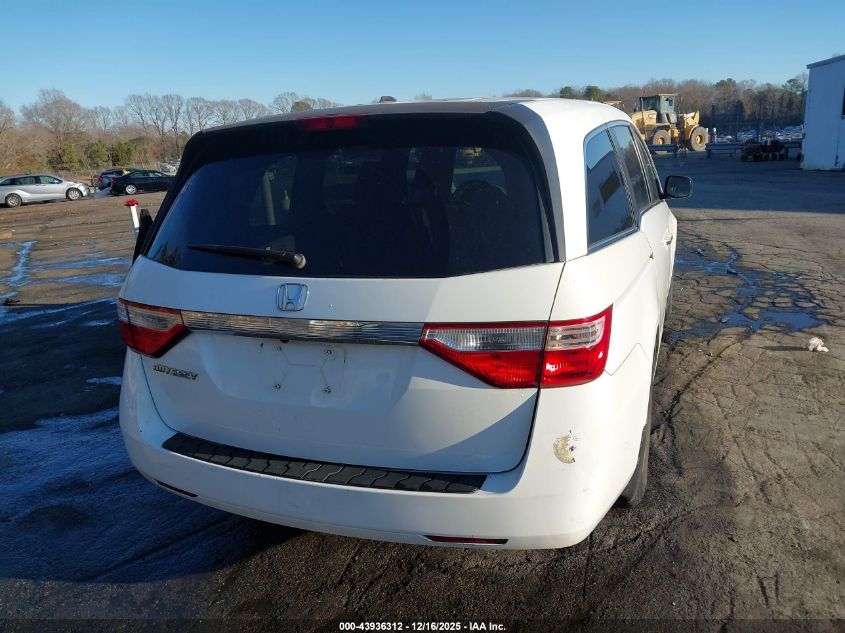 2013 Honda Odyssey Ex-L VIN: 5FNRL5H67DB035162 Lot: 43936312