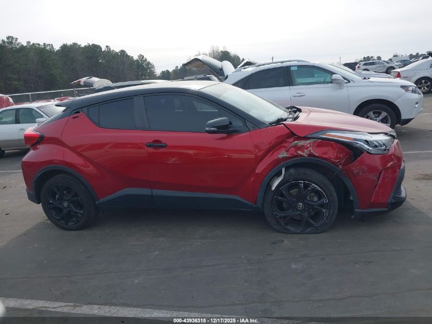 2021 Toyota C-Hr Nightshade Edition VIN: JTNKHMBX5M1123534 Lot: 43936318